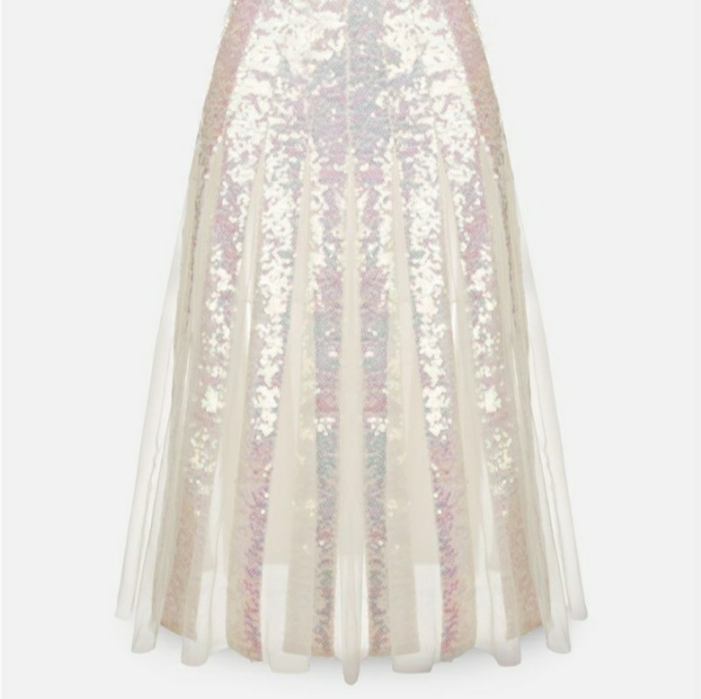 Christopher Kane Sequin Godet Skirt